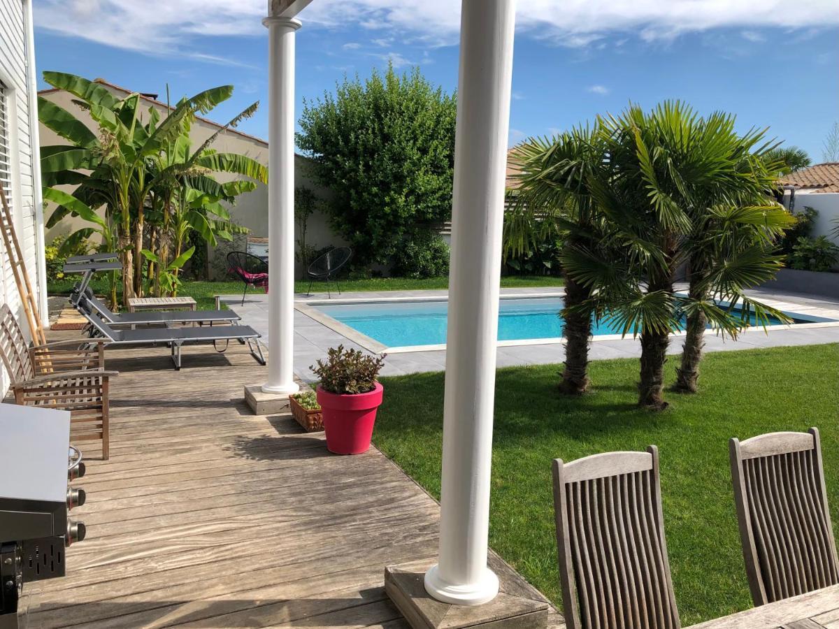Maison M, Chambre Privee Acces Jardin Piscine Et Jacuzzi Pres De La Rochelle La Rochelle  Exterior foto
